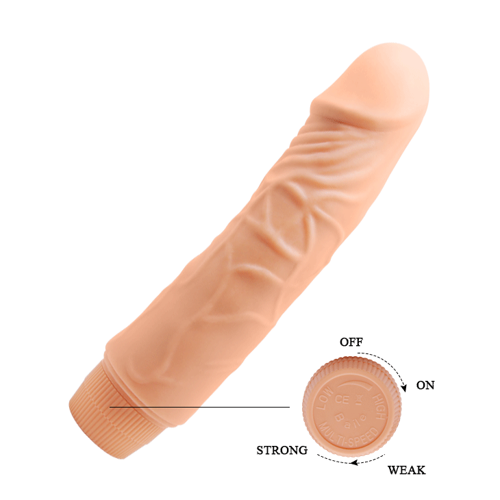 bw-001032r_09 Dương Vật Giả Realistic Penis Đa Tần Số Rung