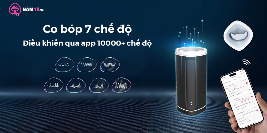 Lovense Calor máy bú mút 1000 chế độ