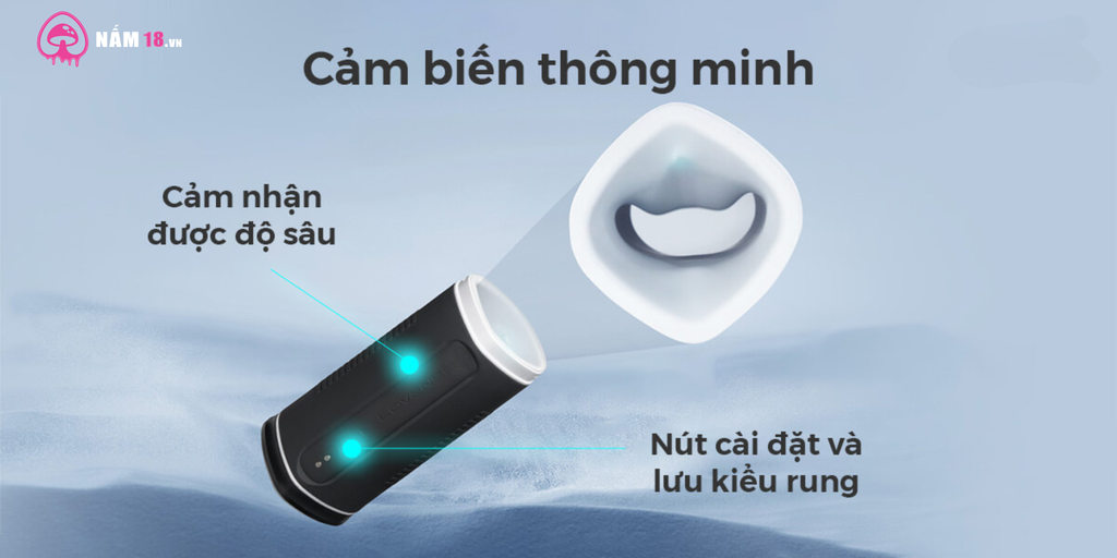 Lovense Calor máy bú mút 1000 chế độ