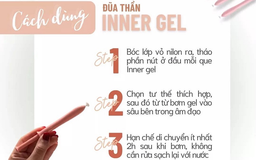 Đũa thần gel phụ khoa Wettrust Inner Disposable Multicare Essence Gel