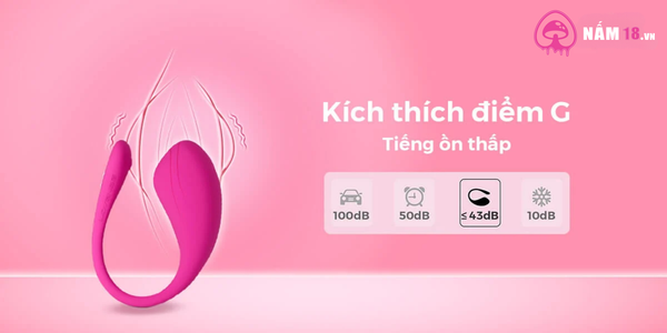 Trứng rung Lovensen Lush 3 Chính Hãng | Nấm 18