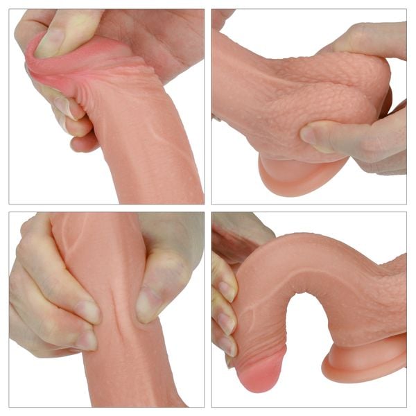 Dương Vật Giả Dính Tường Lovetoy Nature Cock 7
