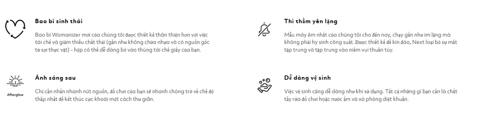 Máy Bú Hút Âm Vật Womanizer Next