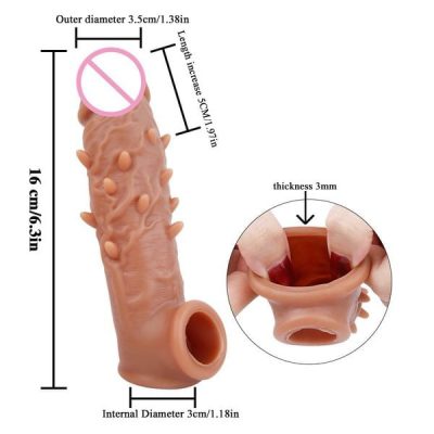 Đôn Dên Tăng Kích Thước Top Notch Gai Nổi, Chống Tuột