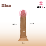 Dương Vật Dính Tường Lovetoy Nature Cock 7"