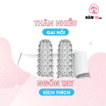 Bao Cao Su Ngón Tay Gai Lớn Aichao 2 Ngón Dài