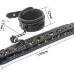 Bộ Dụng Cụ Bạo Dâm BDSM Bọc Da Cao Cấp - Vân Đỏ