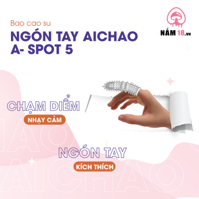 Bao Cao Su Ngón Tay Gai Nổi Lớn Aichao A Spot 5