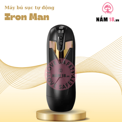 Âm Đạo Giả Iron Man 9 Chế Độ Rung Sục