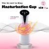 Âm Đạo Giả Masturbation Cup Tỏa Nhiệt Rung Bú