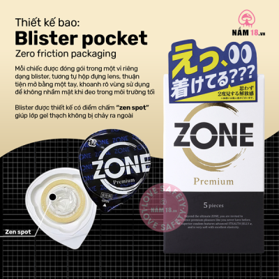 Bao Cao Su Siêu Mỏng Jex Zone Premium