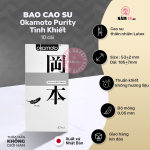 Bao Cao Su Okamoto Purity Tinh Khiết