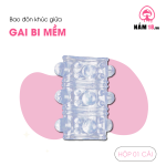 Đôn Dên Khúc Giữa Tăng Kích Thước Gai Bi Silicone