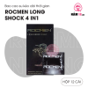 Bao Cao Su Kéo Dài Thời Gian Quan Hệ Rocmen Long Shock 4in1 - Hộp 12 Cái