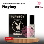 Chai Xịt Kéo Dài Thời Gian Playboy Đen 10% - Chai 5ml