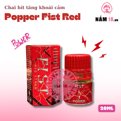 Popper Fist Red Storm