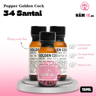 Popper Golden Cock 34 Santal