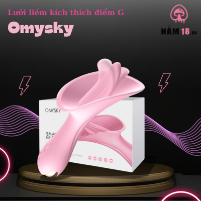 Lưỡi Rung Liếm Omysky 10 Chế Độ Rung