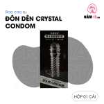 Đôn Dên Tăng Kích Thước Crystal Condom Gai Mềm