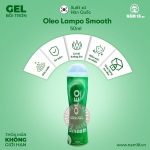 Gel Bôi Trơn Oleo Lampo Smooth Hương Nha Đam