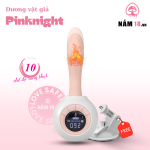 Dương Vật Giả Pinknight Tỏa Nhiệt 10 Chế Độ Rung Thụt