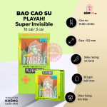 Bao Cao Su Siêu Mỏng Playah Super Invisible