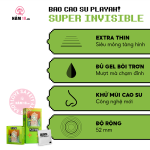 Bao Cao Su Siêu Mỏng Playah Super Invisible