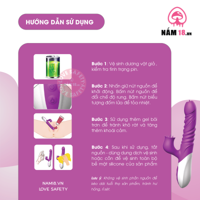 Dương Vật Giả Fox Tỏa Nhiệt Rung Thụt Ngoáy 10 Chế Độ