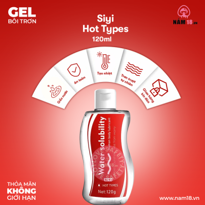 Gel Bôi Trơn Nóng Ấm Siyi Hot Types