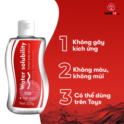 Gel Bôi Trơn Nóng Ấm Siyi Hot Types