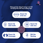 Gel Bôi Trơn Oral Sex Xtoy 5in1