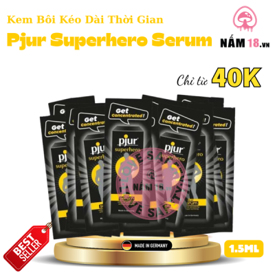 Kem Bôi Kéo Dài Thời Gian Pjur Superhero Serum - Tuýp 1.5ml