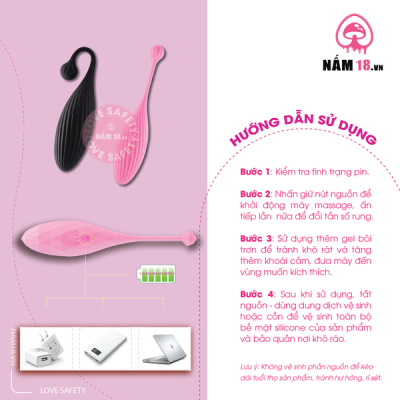 Trứng Rung Luminous 10 Chế Độ Rung