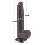 Dương Vật Dính Tường Siêu Mềm Lovetoy Sliding Skin Dong 9.0