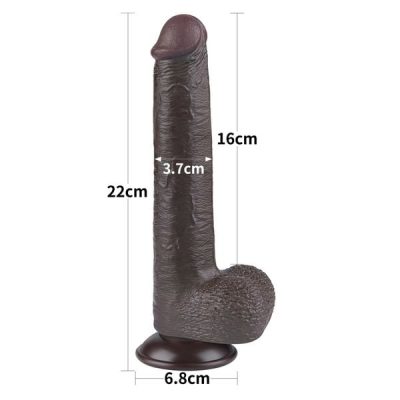 Dương Vật Dính Tường Siêu Mềm Lovetoy Sliding Skin Dong 9.0