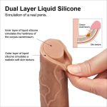 Dương Vật Dính Tường Có Bìu Lovetoy Nature Cock 8 Inch