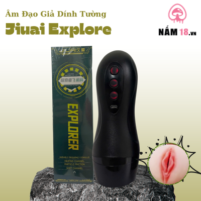 Âm Đạo Giả Dính Tường Jiuai Explore 10 Chế Độ Rung Rên