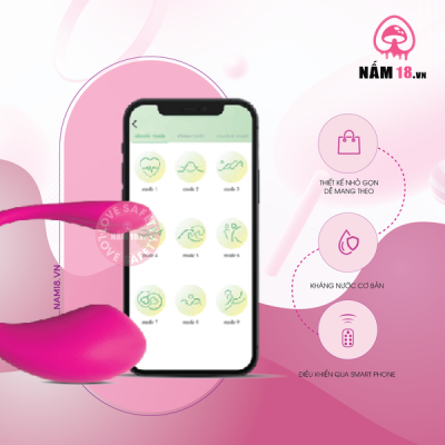 Trứng Rung G204 Điều Khiển App