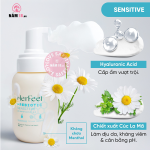 Dung Dịch Vệ Sinh Phụ Nữ Her Feel Prebiotic Sensitive HA Làm Sạch Cấp Ẩm
