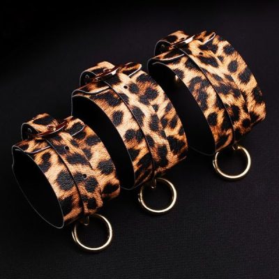 Bộ Dụng Cụ Bạo Dâm Leopard Set 10 Món BDSM