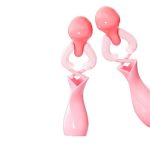 Kẹp Vú Kích Thích Đầu Ti Ankni 20 Chế Độ Rung