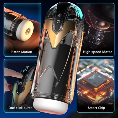 Âm Đạo Giả Iron Man 9 Chế Độ Rung Sục