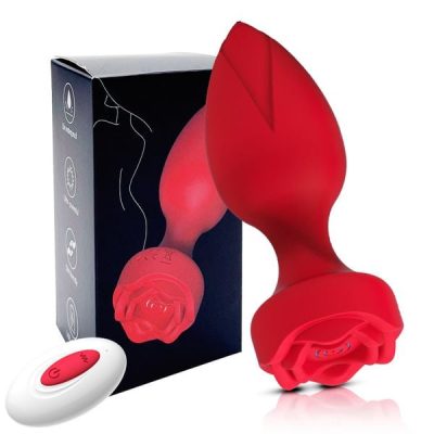 Phích Cắm Hậu Môn Rose 10 Chế Độ Rung