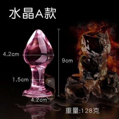 Phích Cắm Hậu Môn Thuỷ Tinh Size M
