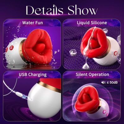 Lưỡi Rung Liếm Oral Sensation 10 Chế Độ Rung - Sạc Điện
