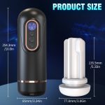 Âm Đạo Giả Doris Tỏa Nhiệt 9 Chế Độ Rung Bú Sục