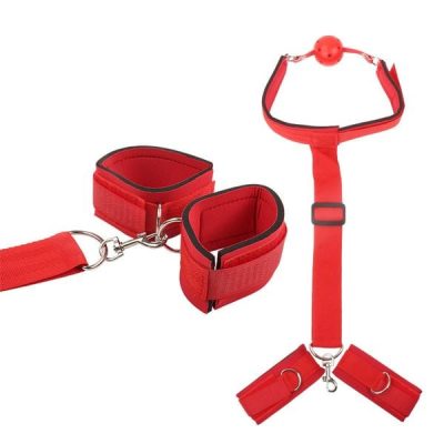 Set Khóa Miệng Trói Tay BDSM
