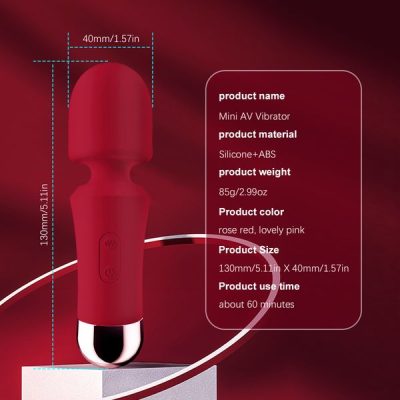 Chày Rung AV Mini 10 Chế Độ Rung