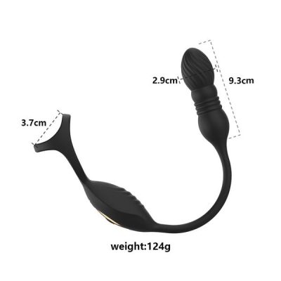 Máy Rung Hậu Môn MizzZee Bellos 9 Chế Độ Rung Thụt Điều Khiển App