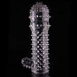 Đôn Dên Tăng Kích Thước Crystal Condom Gai Mềm
